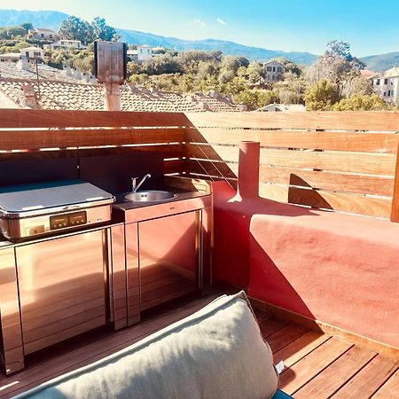 Pepites Bastiaises Piazza D'A Appartement Roof Top Vue Mer Bastiya Dış mekan fotoğraf