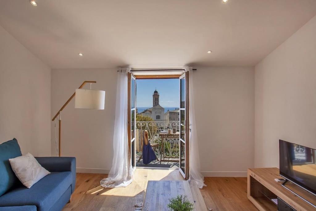Pepites Bastiaises Piazza D'A Appartement Roof Top Vue Mer Bastiya Dış mekan fotoğraf