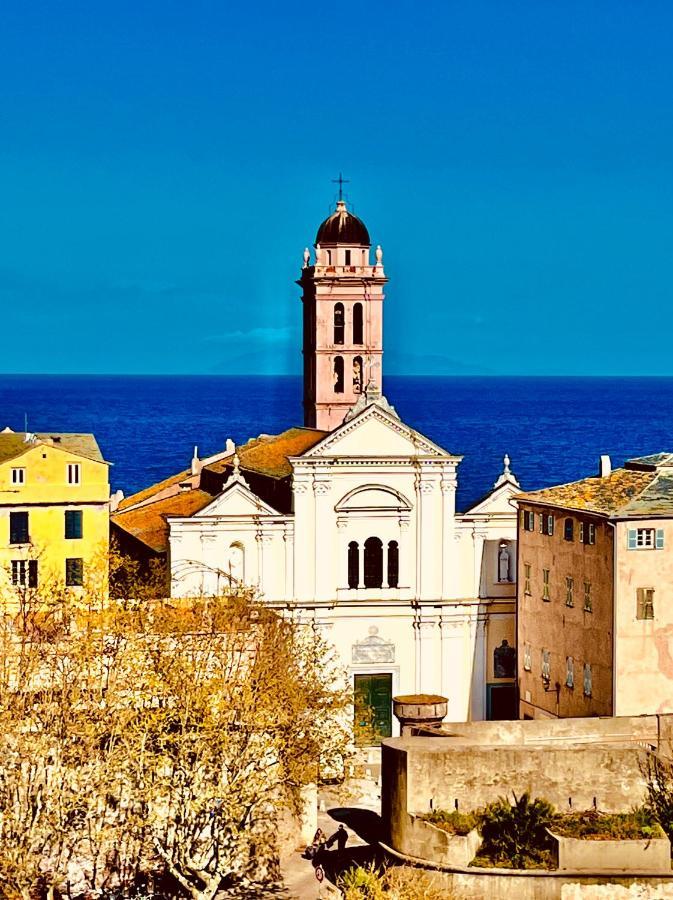 Pepites Bastiaises Piazza D'A Appartement Roof Top Vue Mer Bastiya Dış mekan fotoğraf