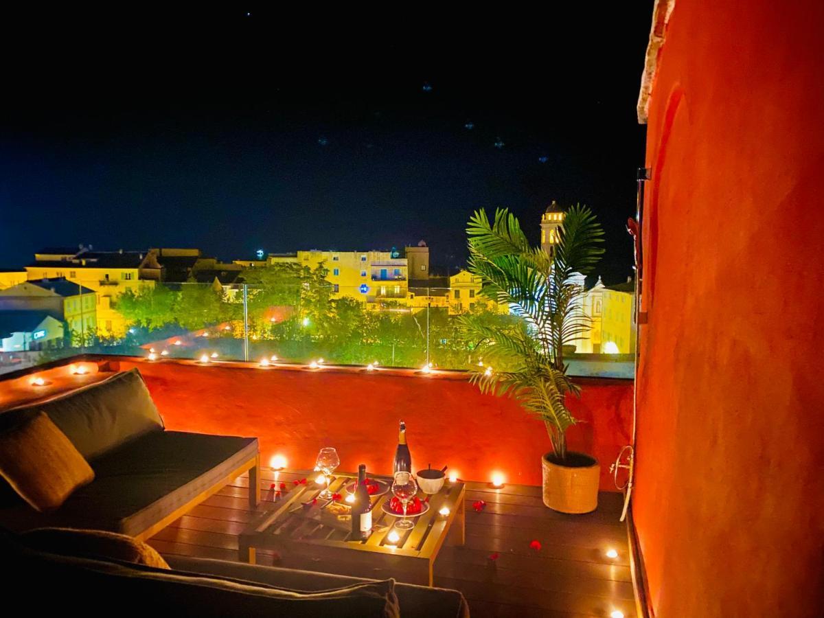 Pepites Bastiaises Piazza D'A Appartement Roof Top Vue Mer Bastiya Dış mekan fotoğraf